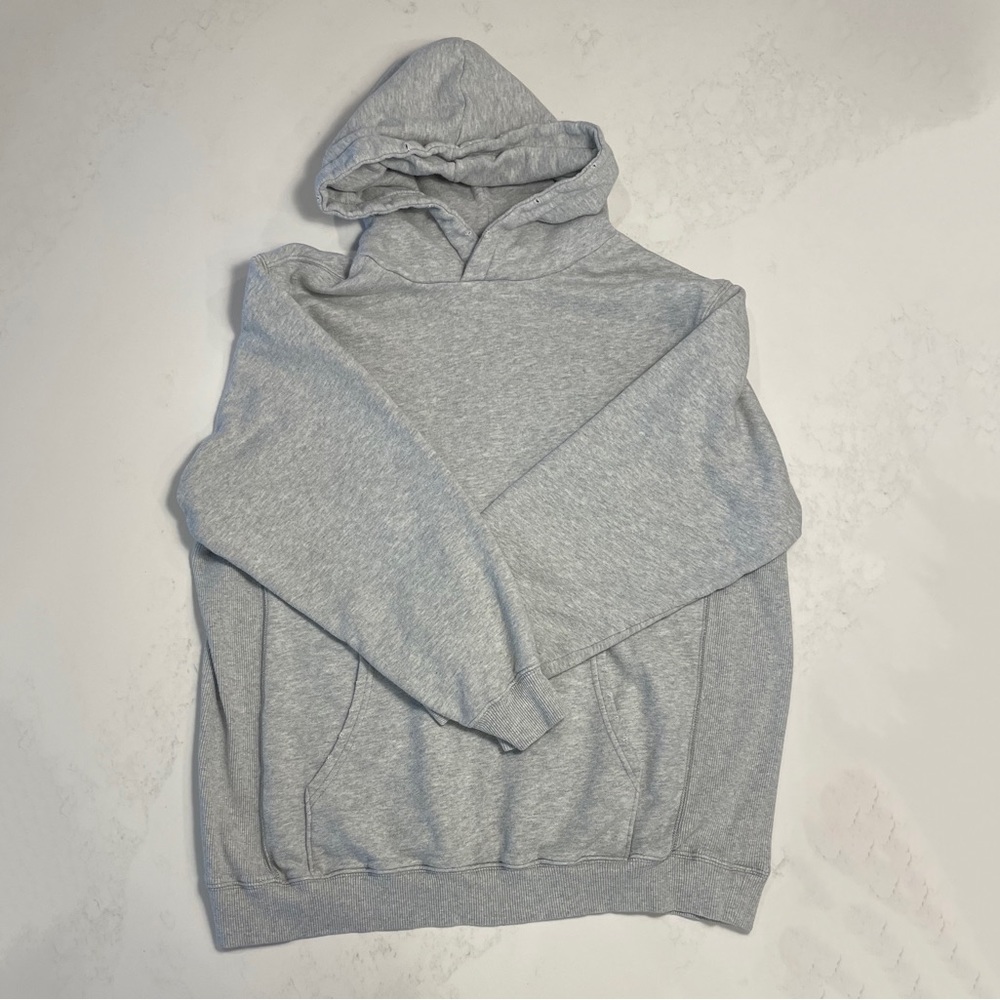 Aerie hoodie sweatshirt, light Heathered grey, size medium